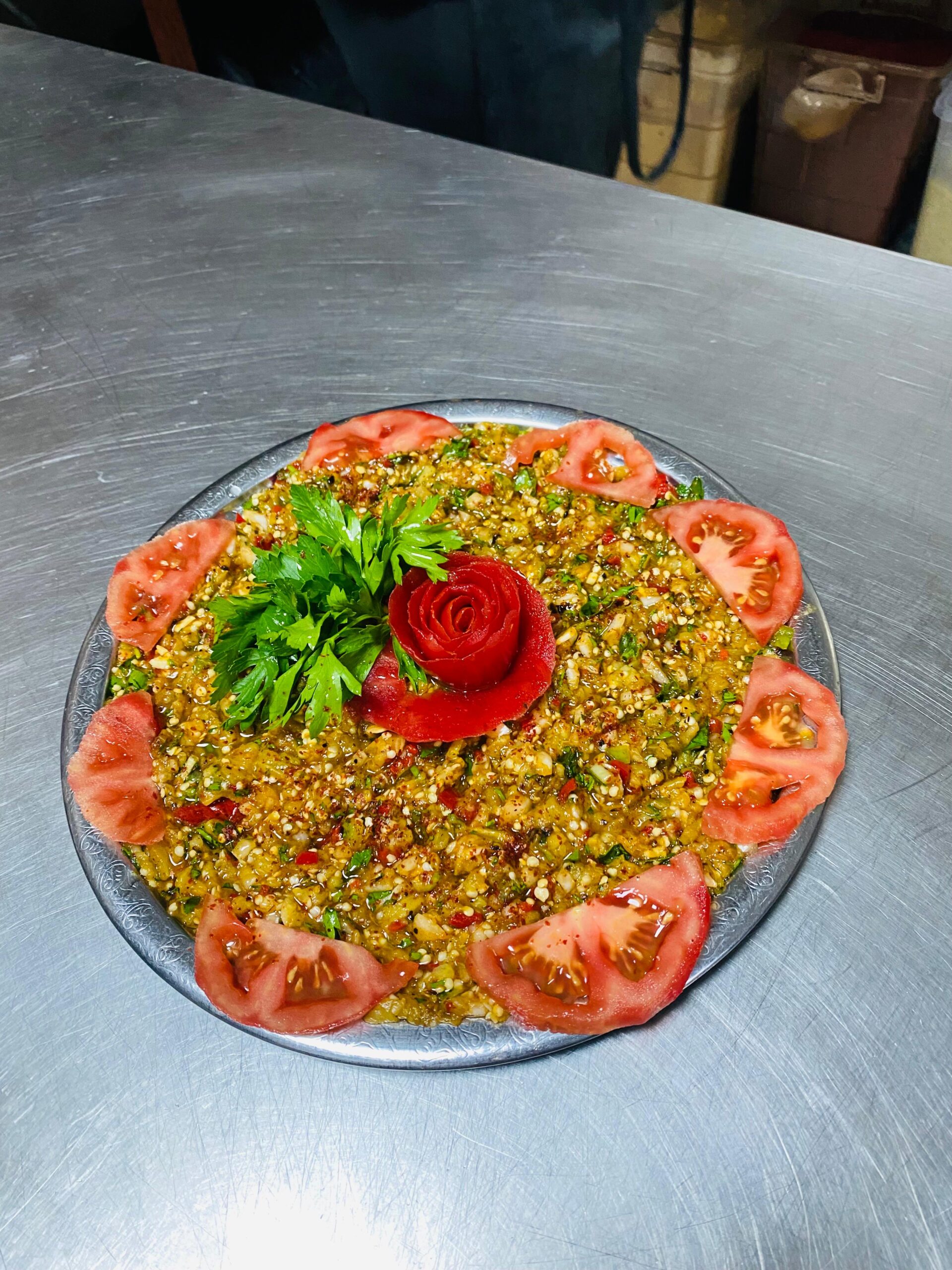 Bize özel dekoratif salatamız